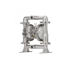 Nejprodávanější Membránové čerpadlo ARO SD10 1-1/2" Nerez/Teflon FDA, Výkon 204 l/min, výtlak 8,3 bar Certifikát FDA