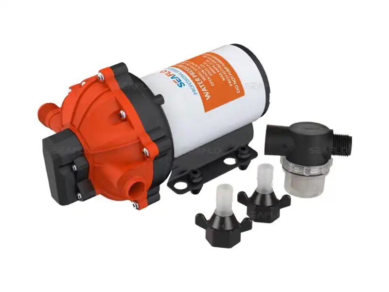 Seaflo 51 typ SFDP1-050-060-51 NEW Membránové čerpadlo, 18.9 l/min, 4.2 bar, 12 V DC Autentický