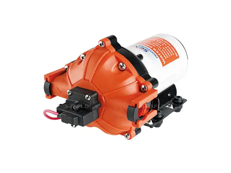 Nová Kolekce Seaflo 52 typ SFDP2-050-070-52 Membránové čerpadlo, 18.9 l/min, 4.8 bar, 24 V DC
