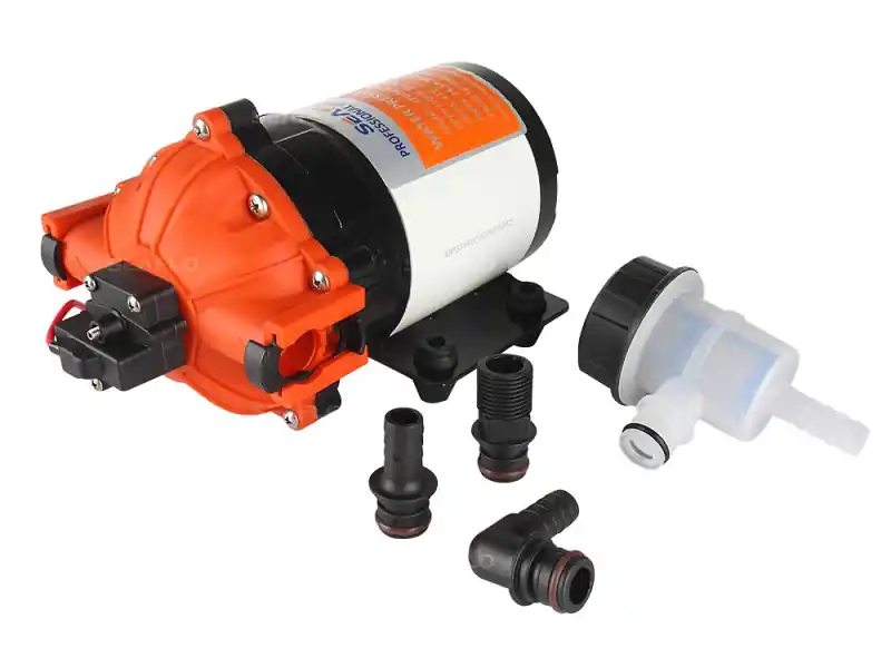 Seaflo 53 typ SFDP1-070-060-53 Membránové čerpadlo, 26.5 l/min, 4.1 bar, 12 V DC Cenově Výhodný