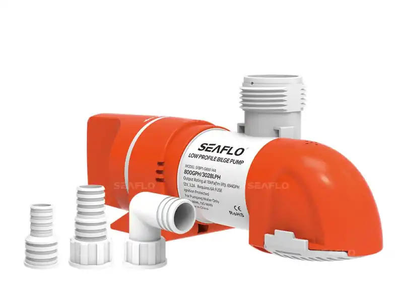 Seaflo SFBP1-G1100-14A - Ponorné čerpadlo Bilge, 4164 l/h, 0.4 bar, 12 V DC - Automatické Originální