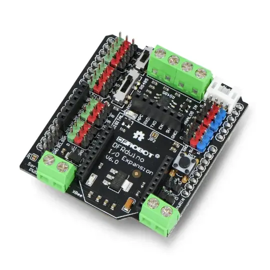 Víkendová Akce DFRobot Gravity: RS485 IO Expansion Shield - štít pro Arduino