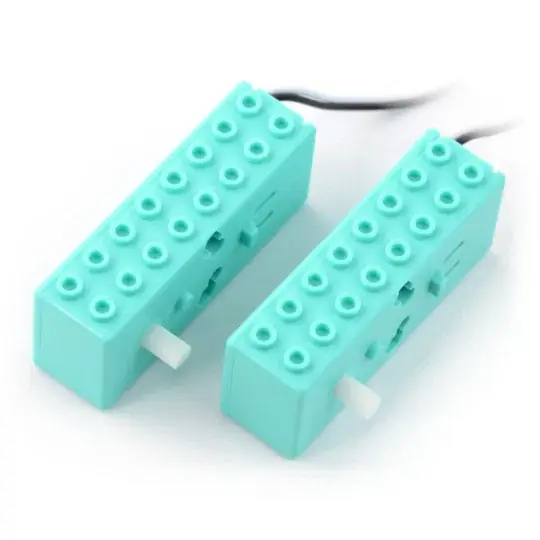 DC motor s převodovkou 1:48 6V 280RPM Lego blok - 2ks. Nakupujte Hned