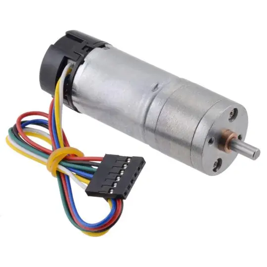 Finální Výprodej Motor s převodovkou 25Dx67L LP 47: 1 12V 110RPM + kodér CPR 48 - Pololu 4885