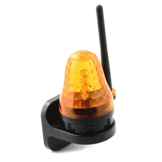 Sezónní Sleva Univerzální signální lampa s kohoutovou anténou - LED 12-230V AC / DC