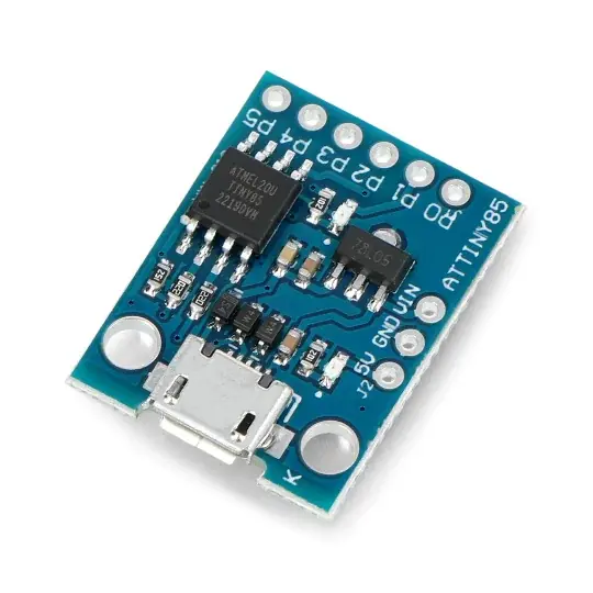 Digispark - Mini mikrokontrolér ATtiny85 - 5V Nízká Cena