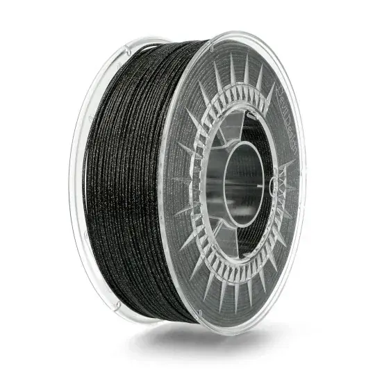 Autentický Filament Devil Design PLA 1,75 mm 1 kg - Galaxy Black