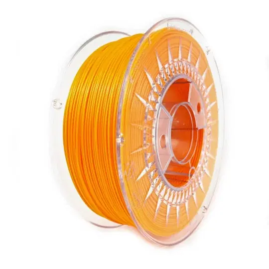 Nová Kolekce Filament Devil Design PETG 1,75 mm 1 kg - jasně oranžová