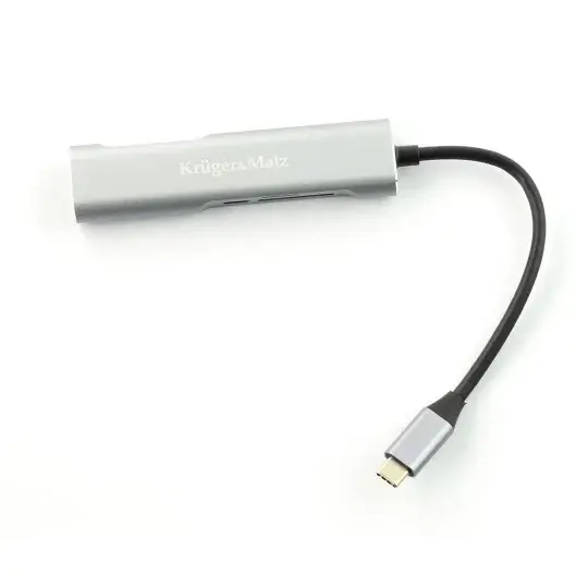 Aktuální Adaptér (HUB) USB typu C na port HDMI / USB 3.0 / SD / MicroSD / C Kruger & Matz