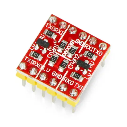 Rychlé Dodání Převodník logické úrovně 3,3 V / 5 V - UART - Iduino ST1167