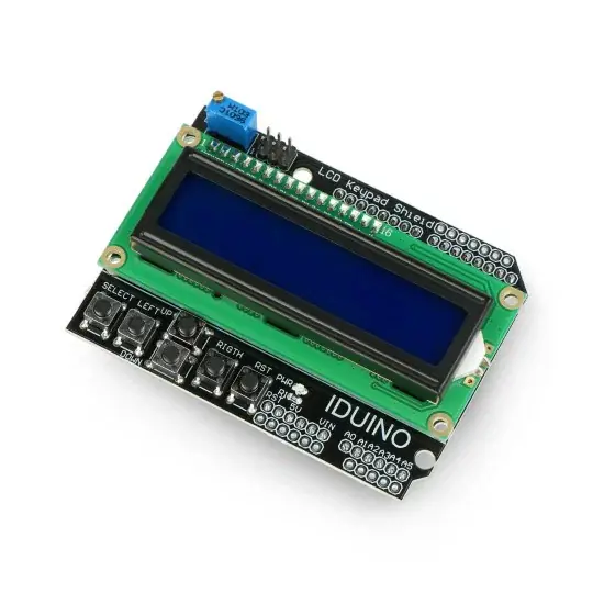 Nakupujte Hned Štítek LCD klávesnice - displej pro Arduino - Iduino ST1113