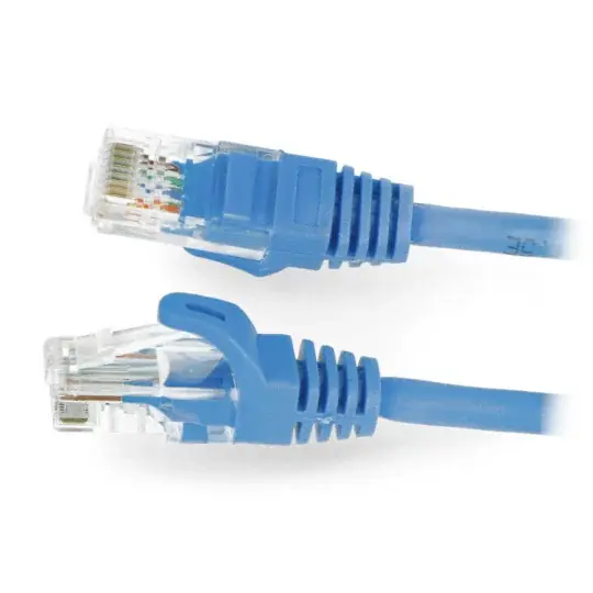 Ověřený Lanberg Ethernet Patchcord UTP 6 0,5 m - modrý