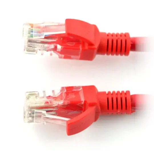 Lanberg Ethernet Patchcord UTP 6 1,5 m - červený Cenová Bomba