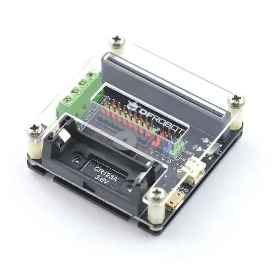 Výprodej DFRobot Micro: IO-BOX - rozšiřující deska pro BBC micro: bit