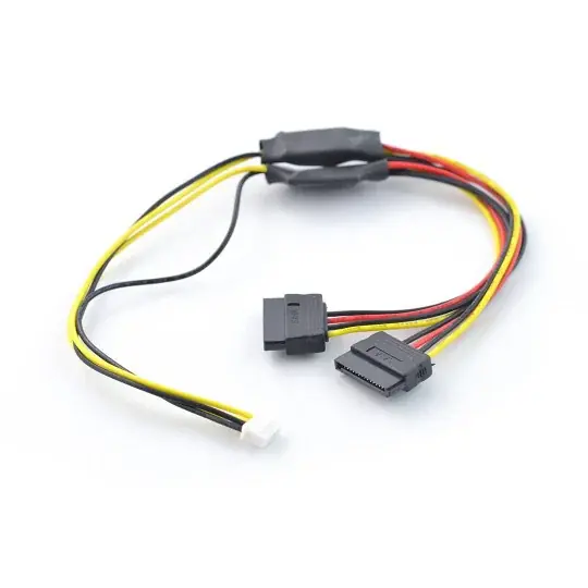 Nejlepší Cena ROCKPro64 - napájecí kabel pro duální disky SATA