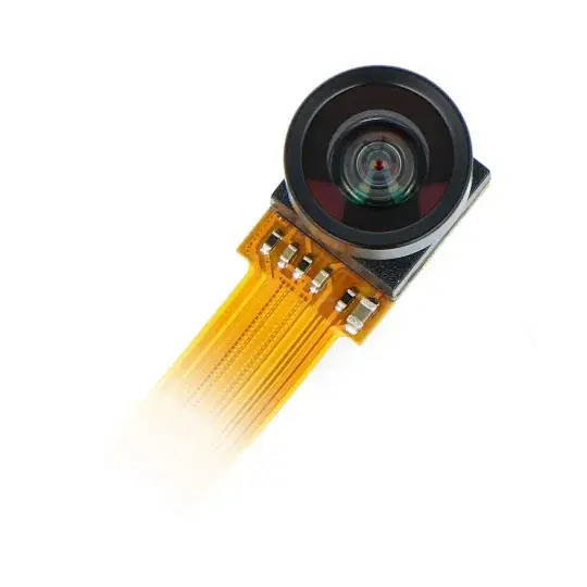 Cenový Hit Špionážní kamera OV5647 5 MPx Flex rybí oko - špionážní kamera s flexibilním kabelem pro Raspberry Pi Zero - 15 cm 160 stupňů