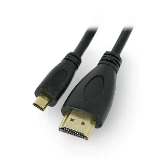 Pouze Dnes MicroHDMI - kabel HDMI - 1,5 m - Akyga AK-HD-15R