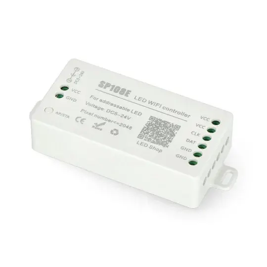 Expresní Doručení Ovladač pro adresované WiFi LED pásky a pásky SP108E LED WiFi Controller LED Shop