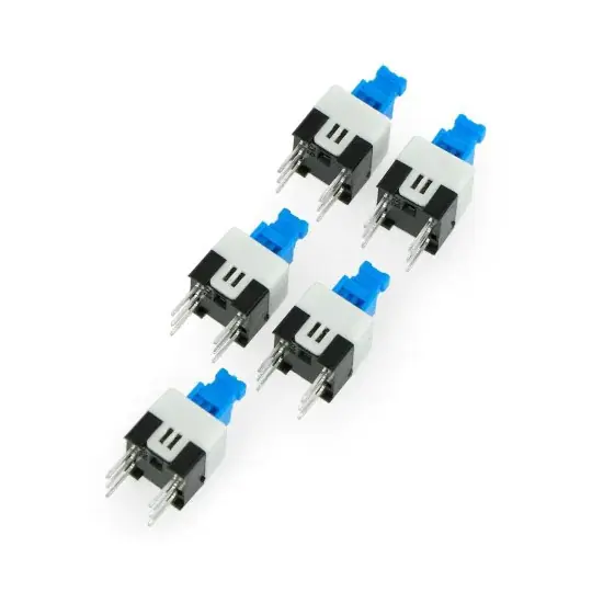 Monostabilní spínač PB07C 7x7mm - 5 ks. Nakupujte Hned
