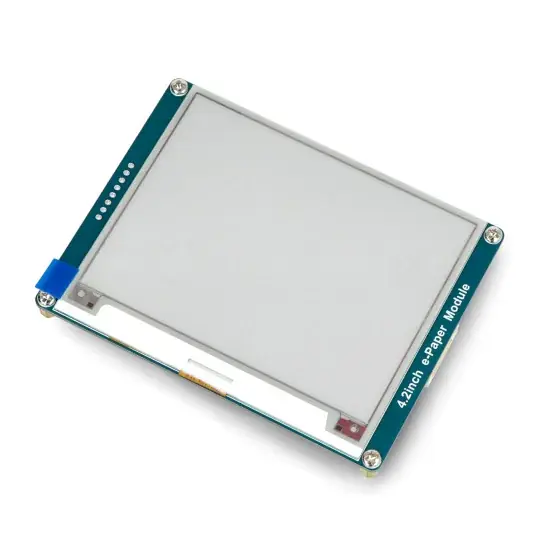 E-papír E-Ink (B) 4,2 '' 400x300px v2.1 - modul s tříbarevným displejem SPI - Waveshare 13454 Rychlé Dodání