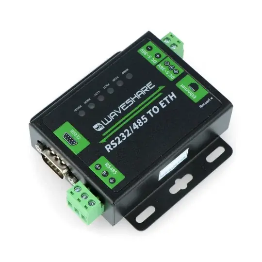 Převodník RS232 / RS485 - Ethernet - Cortex M4 - Waveshare 16530 Vrácení Zdarma