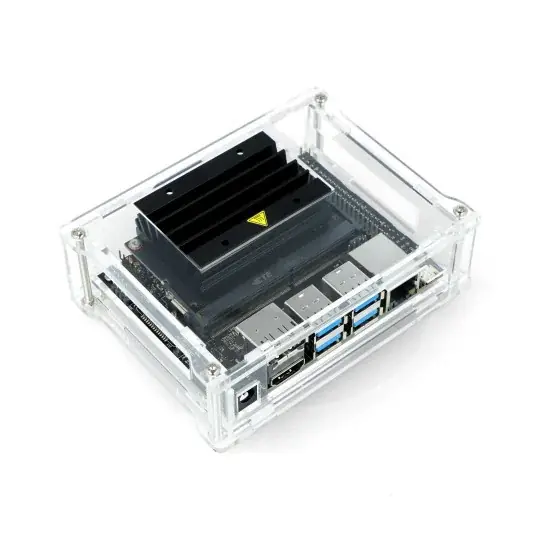 Akrylové pouzdro pro Nvidia Jetson Nano - průhledné - Waveshare 16566 Koupit Online