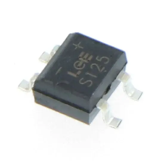 Můstkový usměrňovač S125 - 250V / 1A - jednofázový - 10 ks. Pouze Dnes