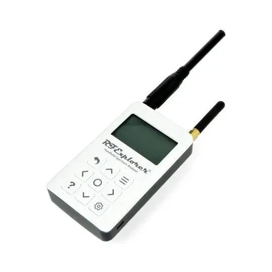 Značkový Přenosný spektrální analyzátor RF Explorer ISM Combo Plus - pouzdro Slim +