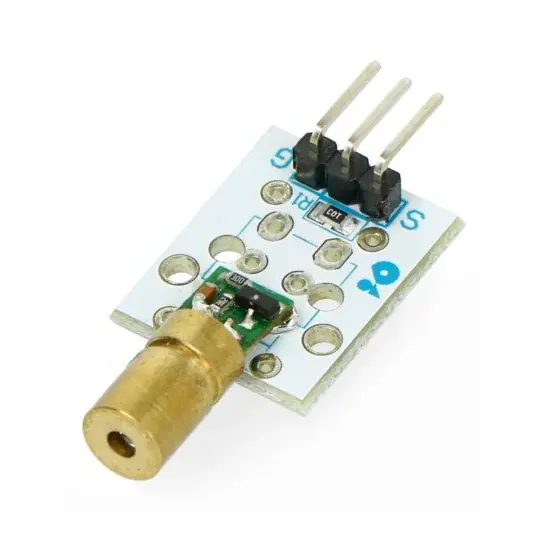 Laserová dioda 2W červená 650nm 5V - Velleman WPM434 Výhodná Nabídka
