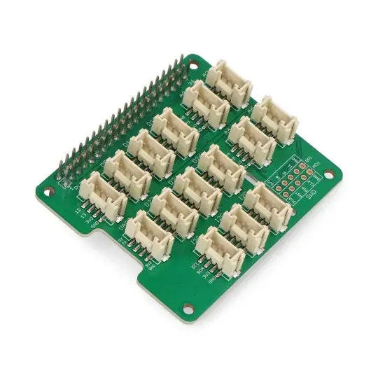 Grove - Base Hat pro Raspberry Pi - štít pro Raspberry Pi 4B / 3B + / 3B Sezónní Sleva