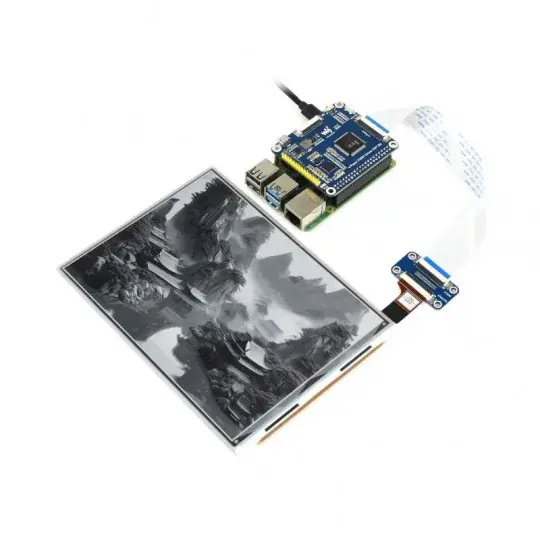 Super Cena E-papír E-Ink obrazovka 7,8'' 1872x1404px - Displej pro Raspberry Pi 4B/3B+/3B/Zero - Waveshare 16766