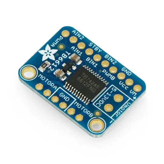TB6612 - dvoukanálový budič pro motory 13,5 V / 1,2 A s konektory - Adafruit 2448 Nejlepší Cena