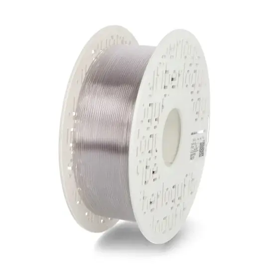 Fiberlogy Easy PETG filament 1,75 mm 1 kg - čistě průhledný Ověřený