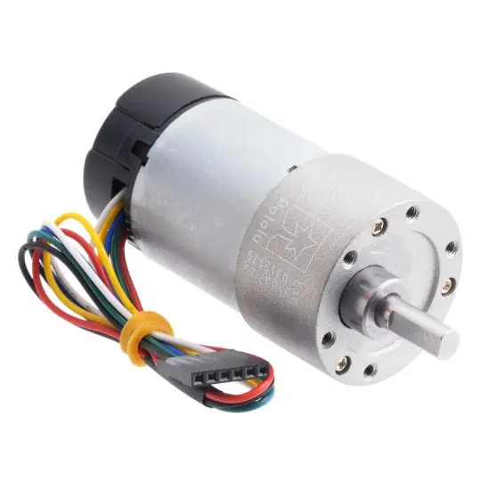 Motor s převodovkou 37Dx68L 30: 1 12V 330RPM + kodér CPR 64 - Pololu 4752 Ověřený