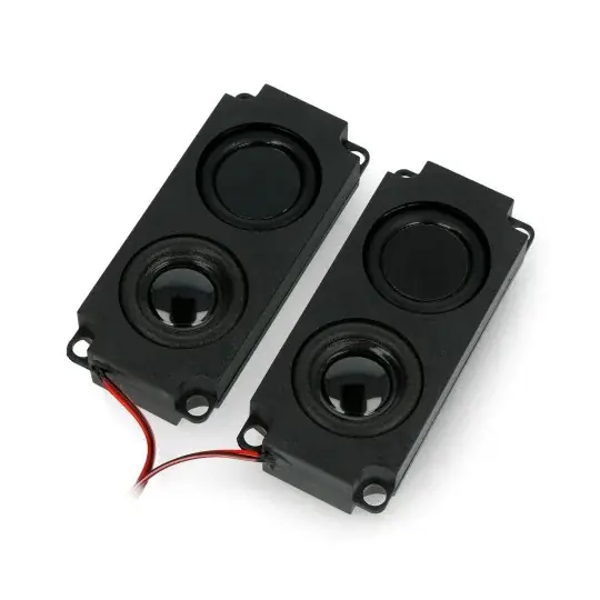Reproduktor 5W 8Ω - 100x45x21mm - 2 ks. - Waveshare 14595 Nejlepší Cena