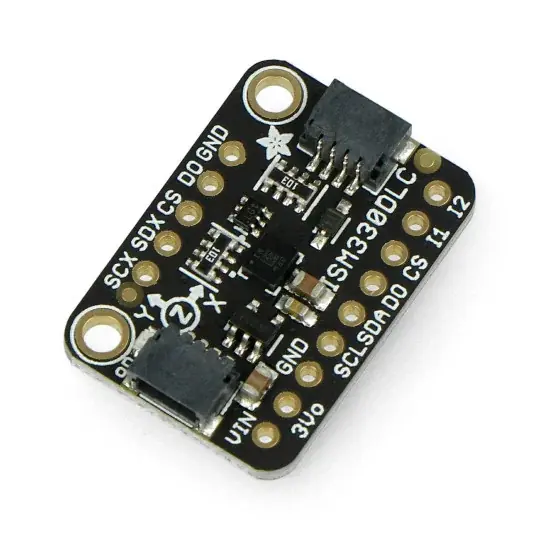 ISM330DHCX 6DoF IMU - 3osý akcelerometr a gyroskop - Adafruit 4502 Vrácení Zdarma