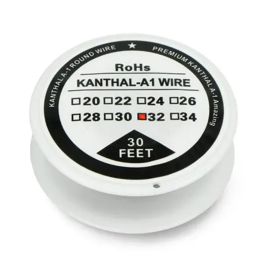 Výprodej Odporový drát Kanthal A1 0,20 mm 44,7 Ω / m - 9,1 m