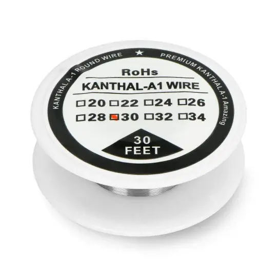 Odporový drát Kanthal A1 0,25 mm 23,3 Ω / m - 9,1 m Novinka
