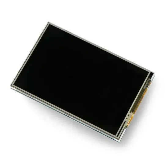 Dotykový displej - odporový LCD TFT 3,5 '' 320x240px pro Raspberry Pi 4B / 3B + / 3B - SPI GPIO Originální