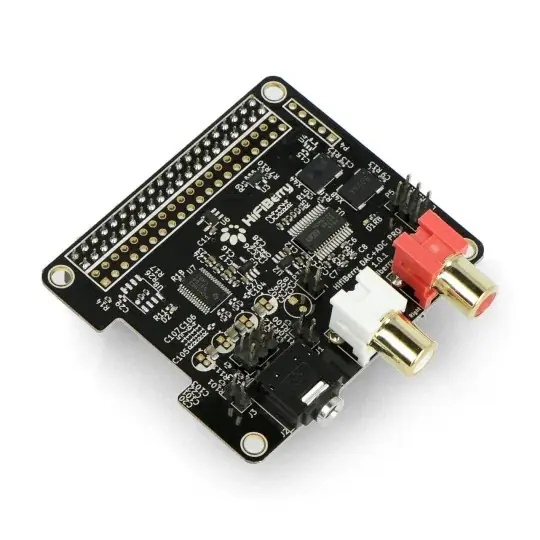 HiFiBerry DAC + ADC Pro - zvuková karta pro Raspberry Pi 4B / 3B + / 3B Nejlepší Cena