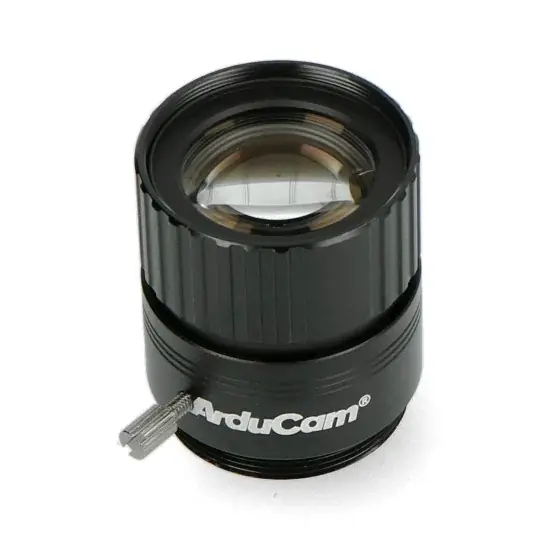 Aktuální Objektiv CS Mount 25 mm - manuální ostření - pro fotoaparát Raspberry Pi - ArduCam LN041