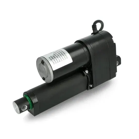 Ověřený Elektrický pohon LA-T5P 3500N 3m / s 12V s potenciometrem - zdvih 5cm