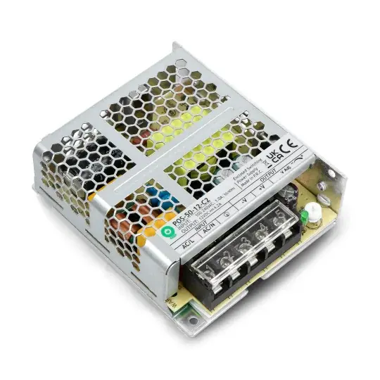 Zlevněný Napájecí zdroj POS-50-12-C2 - 12V / 4,2A / 50,4W