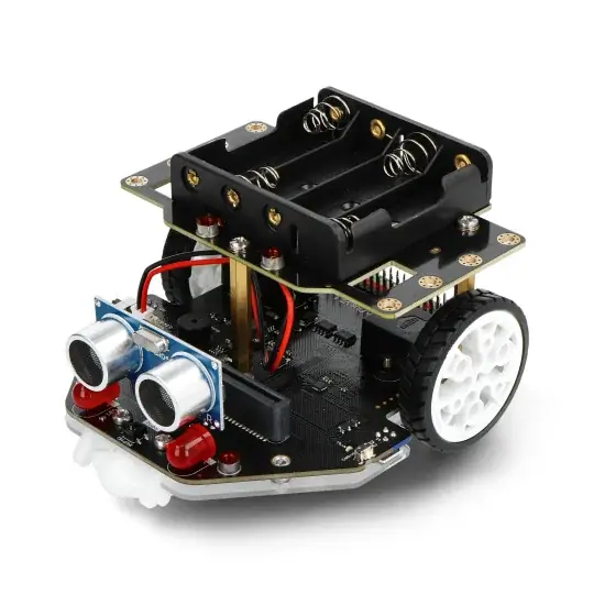 DFRobot micro: Maqueen Plus V2.1 - pokročilá platforma vzdělávacích robotů - DFRobot MBT0021-EN Super Cena
