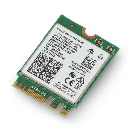 Koupit Online Síťový adaptér Intel 8265AC WiFi - pro Nvidia Jetson Nano