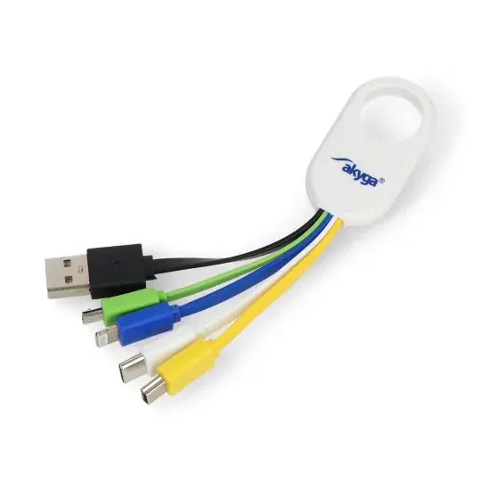 Adaptér klíčenka USB 5v1 Akyga AK-AD-51 Oblíbený