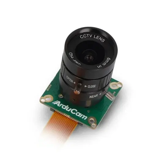 Akční Nabídka Fotoaparát IMX477P 12,3 MPx HQ s objektivem 6 mm CS-Mount - pro Raspberry Pi - ArduCam B0240