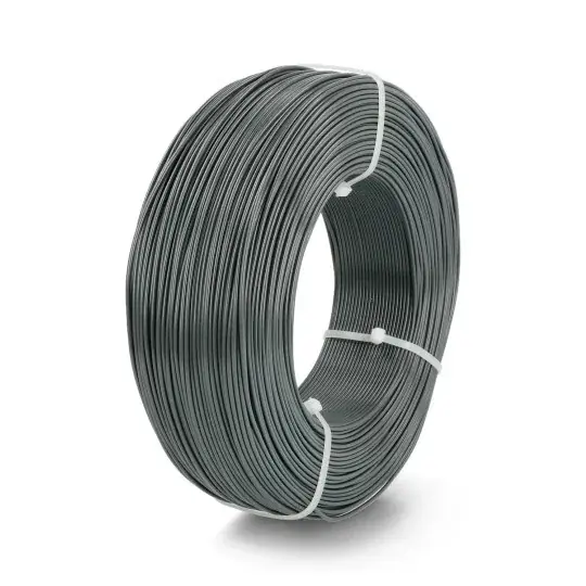 Akce Fiberlogy Refill Easy PETG Filament 1,75 mm 0,85 kg - grafit