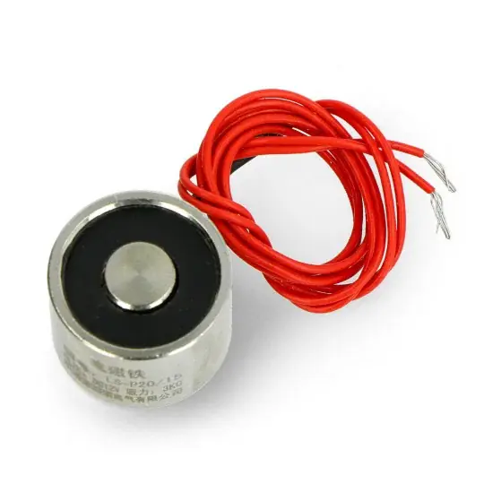 Levný Přidržovací elektromagnet 12V 1W 3kgf