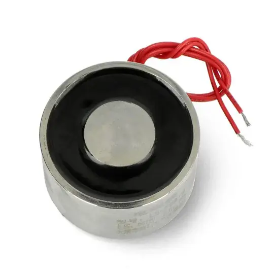 Akce Přídržný elektromagnet 12V 10W 70kgf